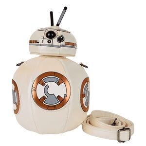 Loungefly Star Wars: The Force Awakens BB-8 Droid Figural Crossbody Bag NWT